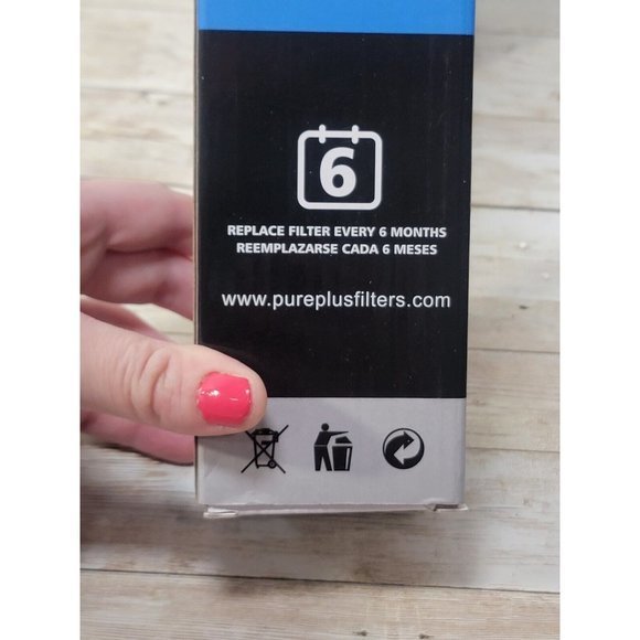 LG or Kenmore Refrigerator Water Filter - Pureplus PP-RWF1000A - Picture 9 of 15